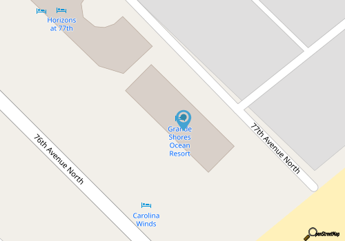 Grande Shores Resort Condo w/ Pools: Walk to Beach map location