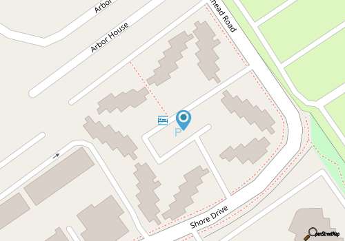 Coveted location near Apache Pier on Shore Drive - Ocean Bridge A26 map location