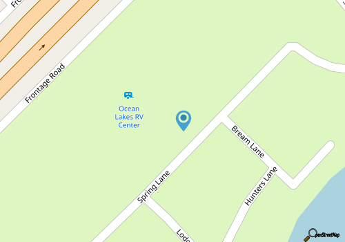 E5 Ocean View @ Ocean Lakes. 1 Min Walk to Beach & Waterpark. Second row.  map location