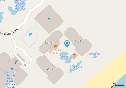 Marriott Ocean Watch is a premier beach vacation destination. map location
