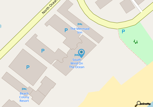 Luxury Oceanfront at Southwind Resort (2nd floor) - by Luxury Beach Rentals map location