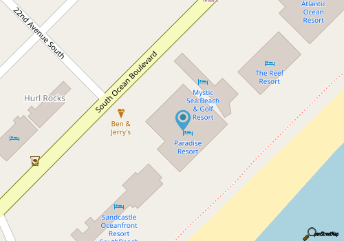 New Paradise Resort,Direct Oceanfront Views,Pools! map location