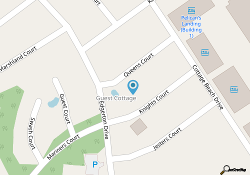 Spacious and Secluded Cottages in the Heart of Myrtle Beach's Shore Drive - map location