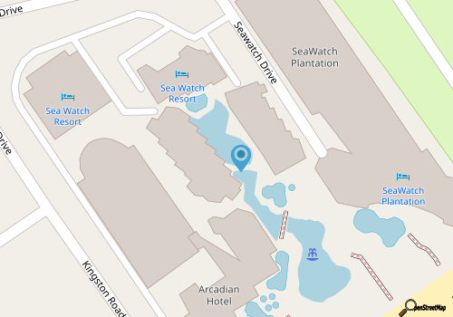 Tropical Club Wyndham Sea Watch Plantation, 1 Bedroom Condo map location