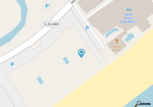 Newly updated Oceanfront Bliss at A Place at The Beach 9540-3P in Myrtle Beach map location