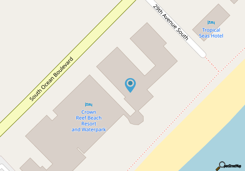 Cozy 2-bedroom condo with AC in amazing Myrtle Beach map location