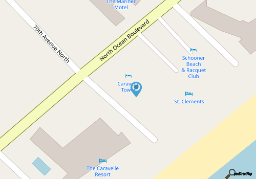 Newly Added,Caravelle Towers, Views, Beach, Pools! map location