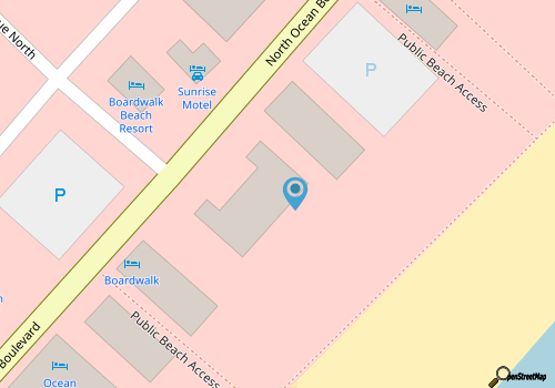 Boardwalk Beach Resort 830-Oceanfront 1BR-Pools map location