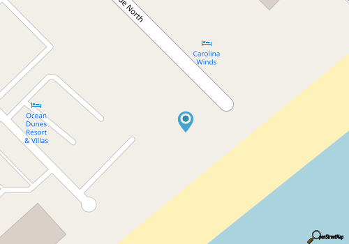 Sun-kissed Dunes: 2-bedroom condo Oceanfront; pool sleeps 6 map location