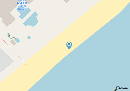 2-bedroom Ocean Front Unit in charming Myrtle Beach with AC, WiFi, fitness room map location