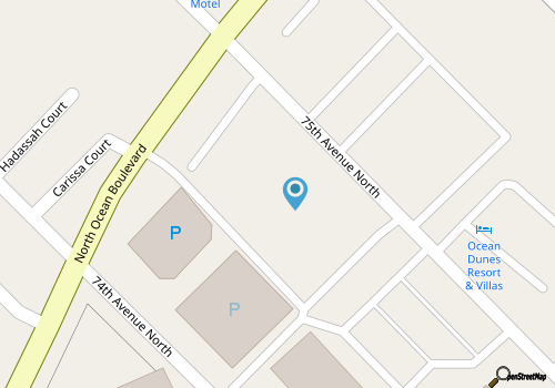 Magic Myrtle / On the Beach / Pet Friendly map location