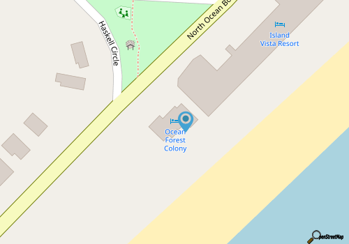 Oceanfront Condo North Myrtle Beach! map location