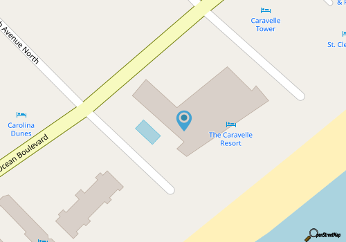 GORGEOUS OCEANFRONT MYRTLE BEACH CONDO ON GOLDEN MILE map location