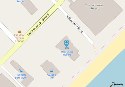 Newly Added Palace Resort,Clean,Pools, High Floor! map location