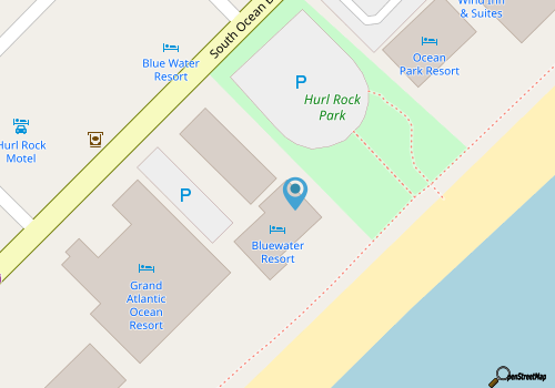 Bluewater Resort 513 map location