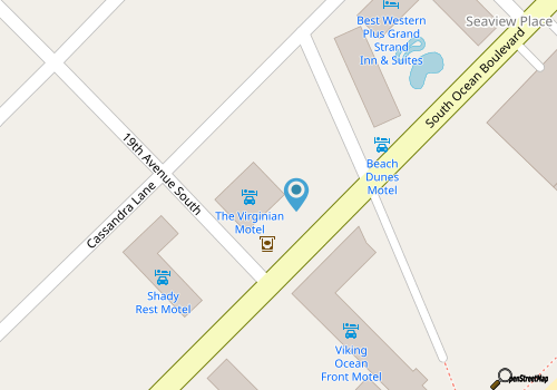 Seas the View – Oceanfront 1BR Escape map location