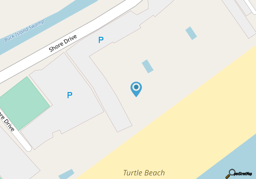 ~ 9 Mi to Boardwalk: Oceanfront Myrtle Beach Condo map location