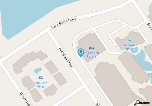 1 bedroom condo - Seawatch Resort map location