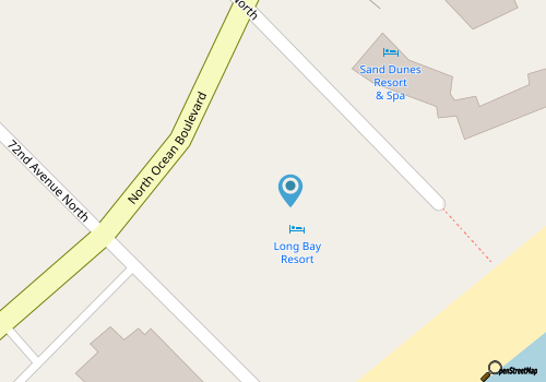 Large Oceanfront 3 Bdrm (11th Floor) - by Luxury Beach Rentals map location