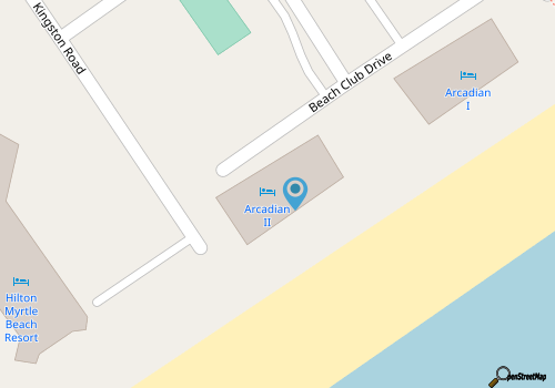 Oceanfront Spacious Corner 4 Balconies Quiet and Family Friendly map location