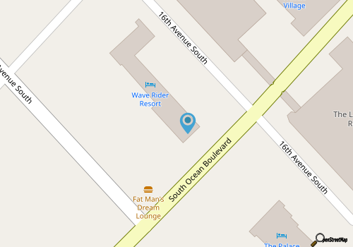 Cozy Condo in Myrtle Beach map location