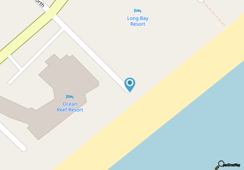 Direct oceanfront, separate bedroom, full kitchen - rates lower than last year ! map location