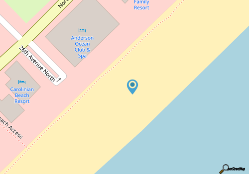 Coastal Serenity 1Br Oceanfront Suite map location