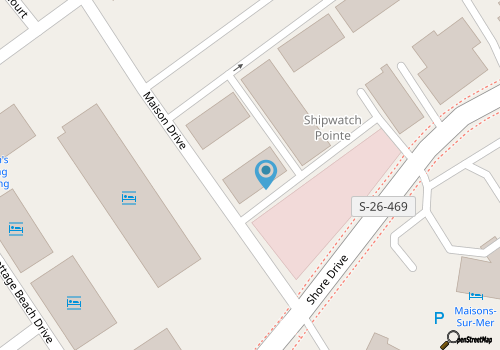 3rd Floor Ocean View, Pools/Hot Tub- Shore Dr map location