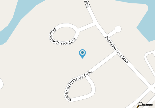 Beautiful, sun-filled villa with access to all resort amenities map location