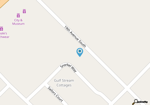 Makaria's Mermaid Beach Hideaway: Cozy 2-bedroom cottage home in Myrtle Beach! map location