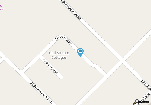 Contemporary, 2-Bedroom Cottage, 2 Blocks to Beach,  Pool Front, Free WIFI map location