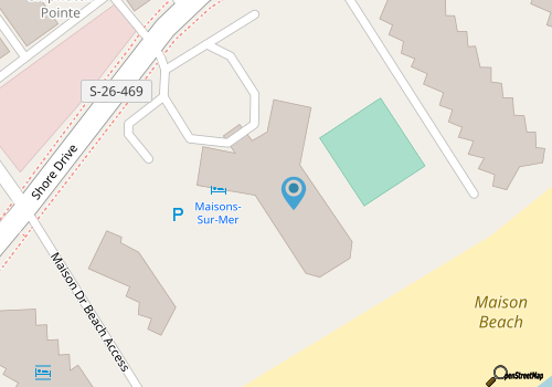 One-of-a-Kind Huge Ocean View Condo map location