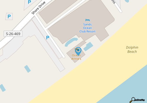 SOC-0231 | Ocean View Studio | King Bed | Shore Dr map location