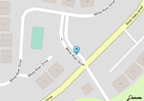 Relaxing 2BR Condo | First Floor | Screened Porch map location