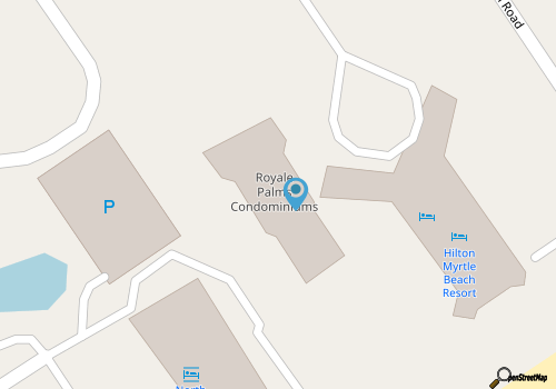102 Royale Palms | Oceanfront 2BR | Full Access Kingston Resort map location