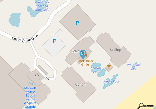 Marriott's OceanWatch | Oceanview 2 BR Villa map location