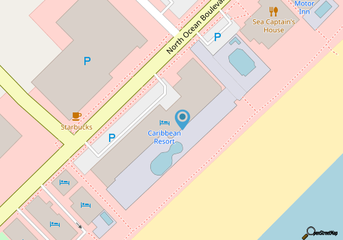 508 At The Caribbean Resort map location