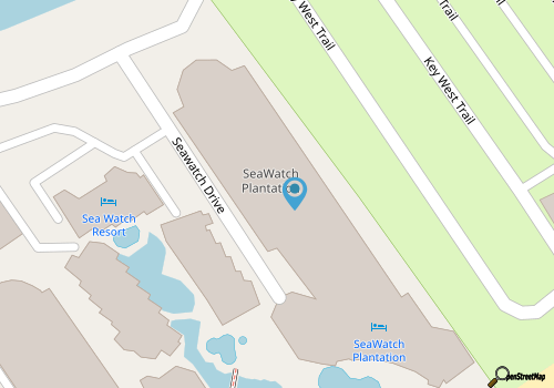 Tropical 3rd Floor Unit, Indoor and Outdoor Amenities | Sea Watch S - 311 map location