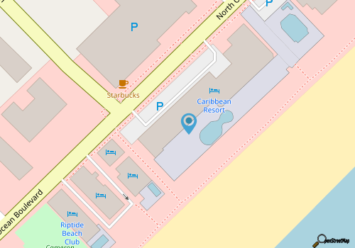 Caribbean Resort Unit 732 map location