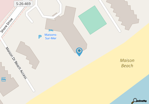 Luxury Beachfront Condo w/ Breathtaking Panoramic Ocean Views & Resort Amenities map location
