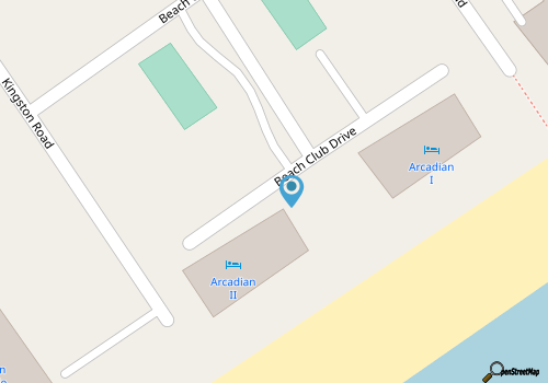 ~ Beach Dreams ~ Ocean Front condo with Washer/Dryer in unit map location