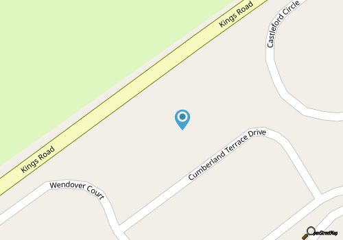 Kingston 1st level 2 Br Villa w/beach & pools map location