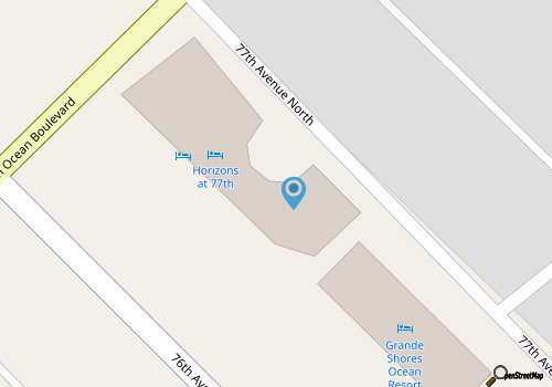 Fun 2br Oceanview in One of Myrtles newer Resorts map location