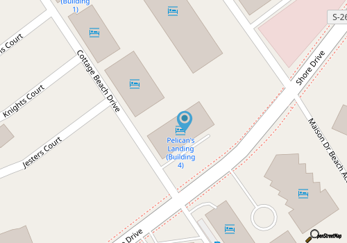 Pelicans Landing 213 3 BR Beach/Pool map location