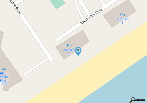 ~Sandy Feet Retreat~ Luxury Oceanfront Condo located in Arcadian Two map location