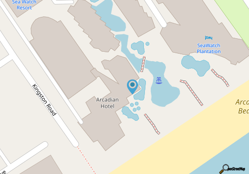Direct Oceanfront Double Suite w/Great View + Official On-Site Rental Privileges map location