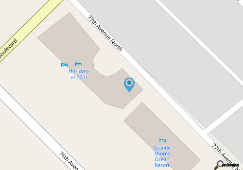 Delightful condo only 500 yards to the beach, Offers a Personal Chef per request map location