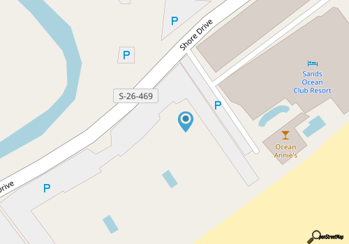 A Place at the Beach III on the Ocean / Shore Drive - COMPLETELY RENOVATED map location