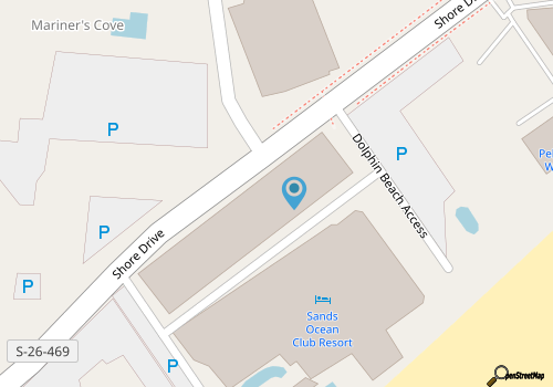 Sands Ocean Club,Studio, Ocean View, Ocean Annies! map location