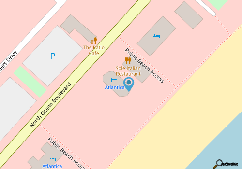 Bella Atlantica Oceanfront/Prime Location/Downtown map location
